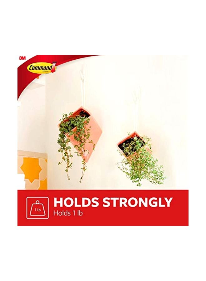 Command Pack Of 12 Damage-Free Hanging Hooks White - Image 3