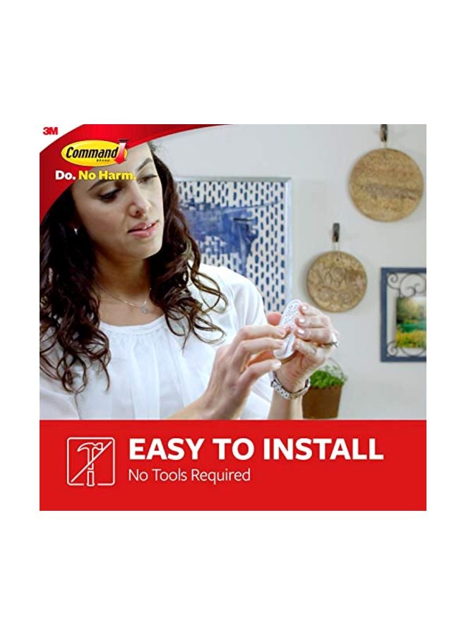 Command Pack Of 12 Damage-Free Hanging Hooks White - Image 4