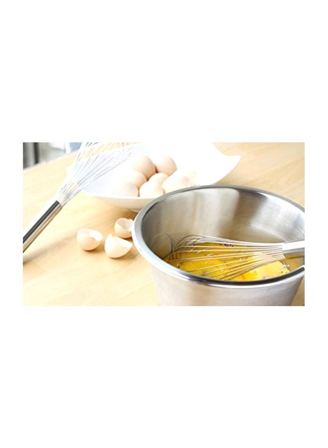 Ouddy 3-Piece Stainless Steel Whisk Set Silver - Image 5