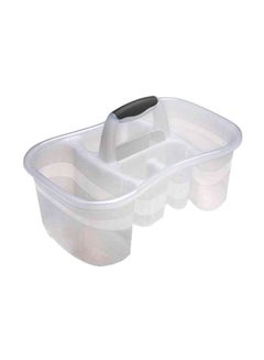 Sterilite Bath Caddy Clear 15.76x9.375x10.1inch