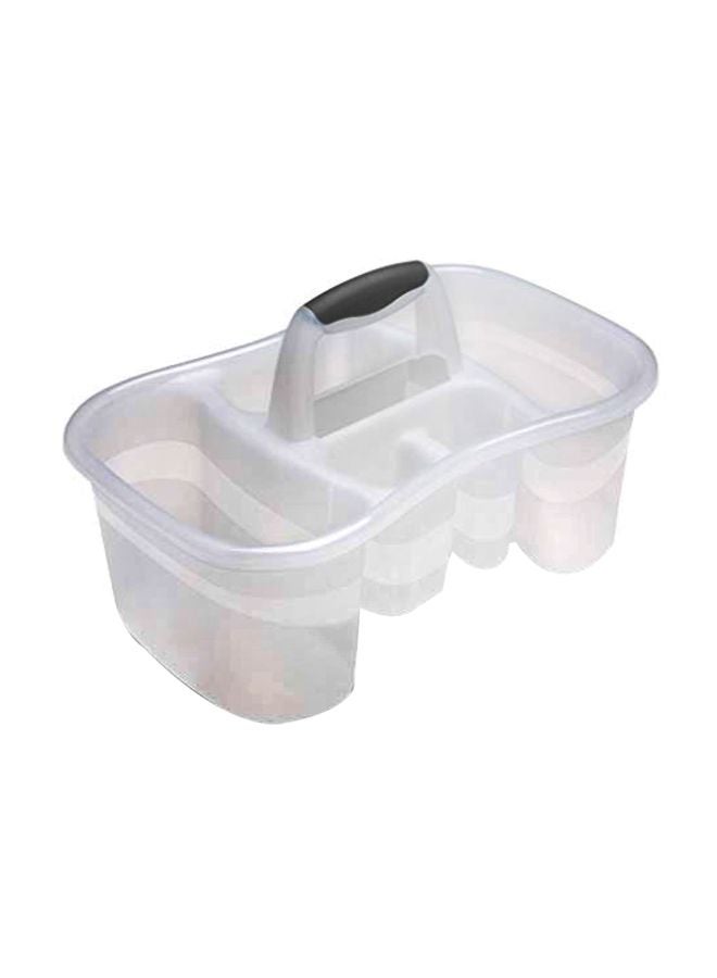 4SGM - Sterilite Bath Caddy Clear 15.76x9.375x10.1inch - Image 1