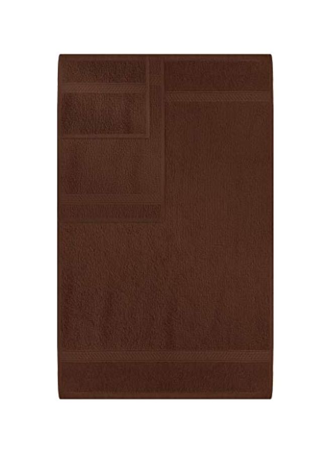 Utopia Towels 8-Piece Cotton Towel Set Dark Brown  - Image 2