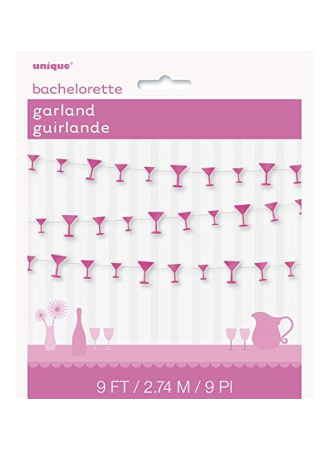 يونيك إكليل زينة ورقي بشكل أكواب طراز 61758 108بوصة - Image 2