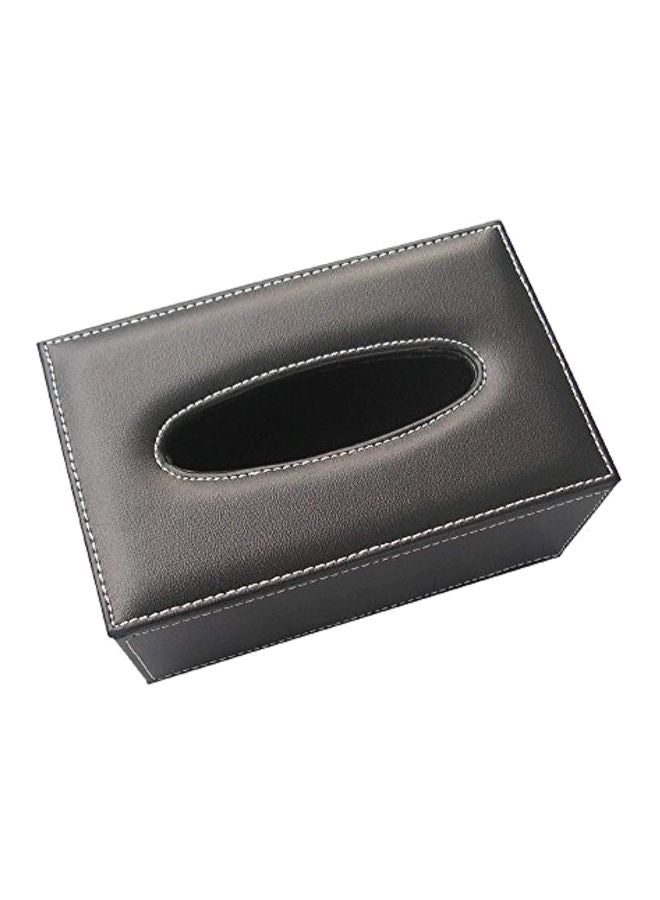 ساينس بورشيس حامل مناديل بتصميم علبة أسود 9.5x4.9x3.1بوصة - Image 4