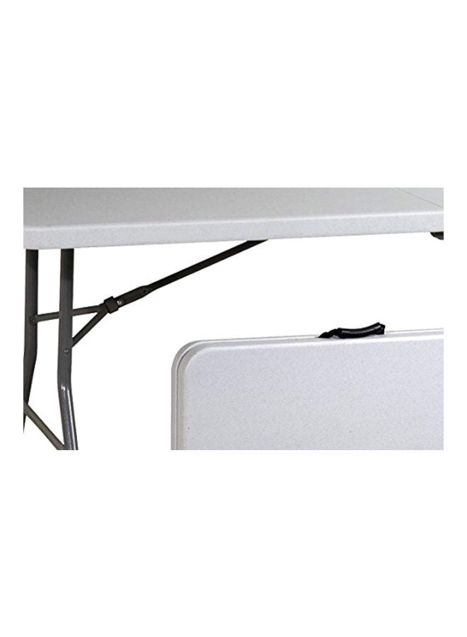 Office Star Multipurpose Foldable Table White/Black 90x50x7 cm - Image 5