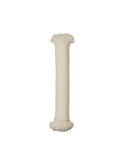 All-Purpose Cotton Clothesline Rope White 100feet