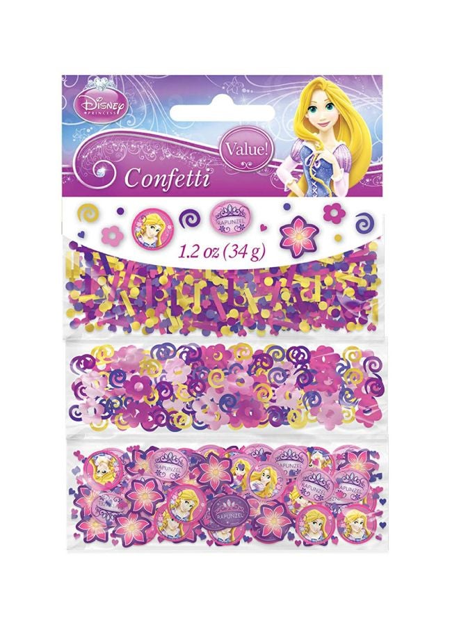Amscan Disnep Rapunzel Confetti Banner - Image 2