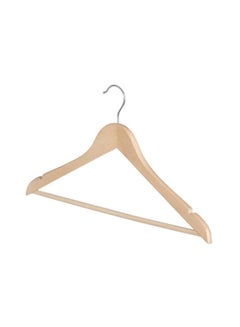 Whitmor Pack Of 5 Wooden Hanger Beige 5x17.3x9.5inch  - Image 2