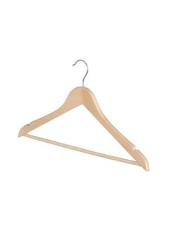 Whitmor Pack Of 5 Wooden Hanger Beige 5x17.3x9.5inch  - Image 3