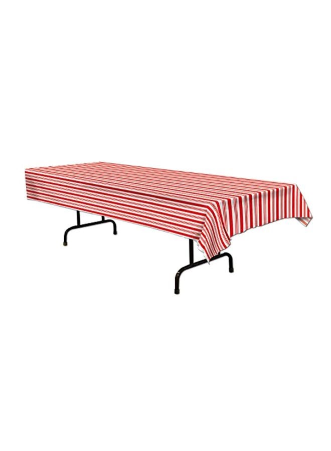 بيستل - مفرش طاولة مخطط بتصميم حفلة السيرك، طراز 54070. - Image 1