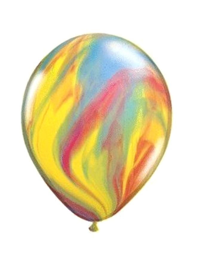 Qualatex - 12-Piece Superagate Tie Dye Balloons 11inch - Image 1