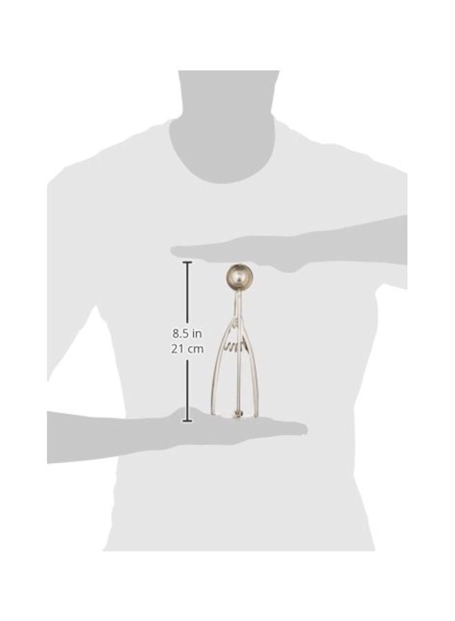 R & M International - Stainless Steel Cookie Dough Scoop Silver - Image 1