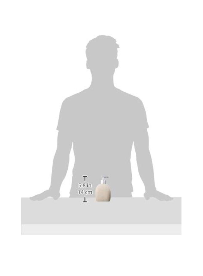 Wenko Polyresin Soap Dispenser Grey/Silver - Image 5