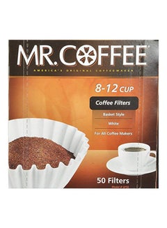 Mr. coffee 50-Piece Coffee Filters White  - Image 1