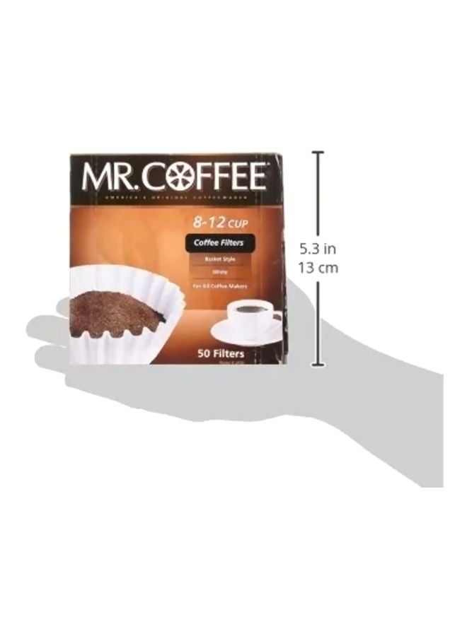 Mr. coffee 50-Piece Coffee Filters White  - Image 4