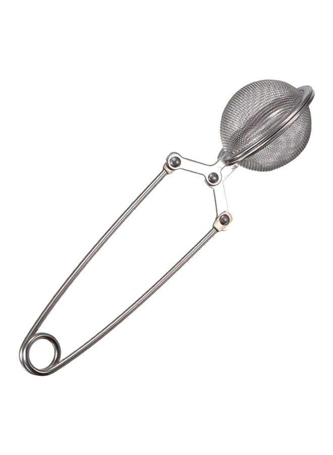 STONCEL Tea Leaves Mesh Ball Infuser Filter Silver 4.5x1.8inch - Image 1