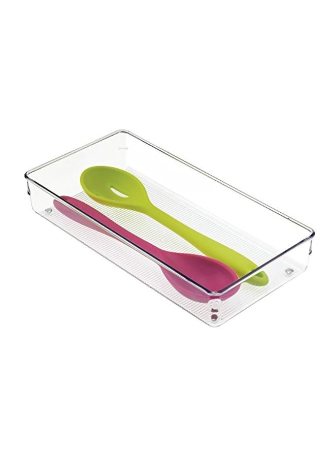 إنترديزاين منظم لينوس شفاف 6x12x2بوصة - Image 2