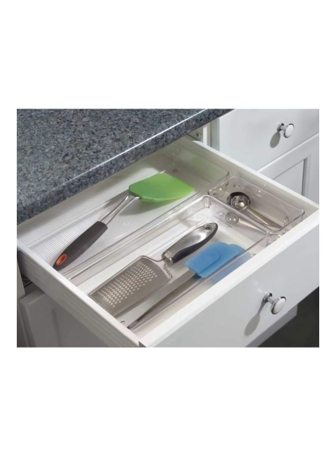 إنترديزاين منظم لينوس شفاف 6x12x2بوصة - Image 4