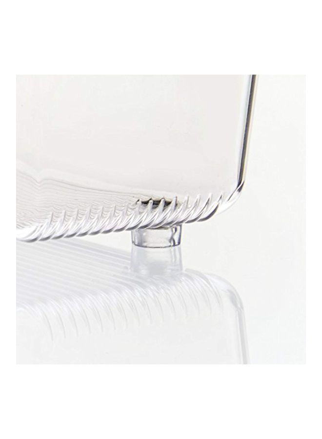 إنترديزاين منظم لينوس شفاف 6x12x2بوصة - Image 3