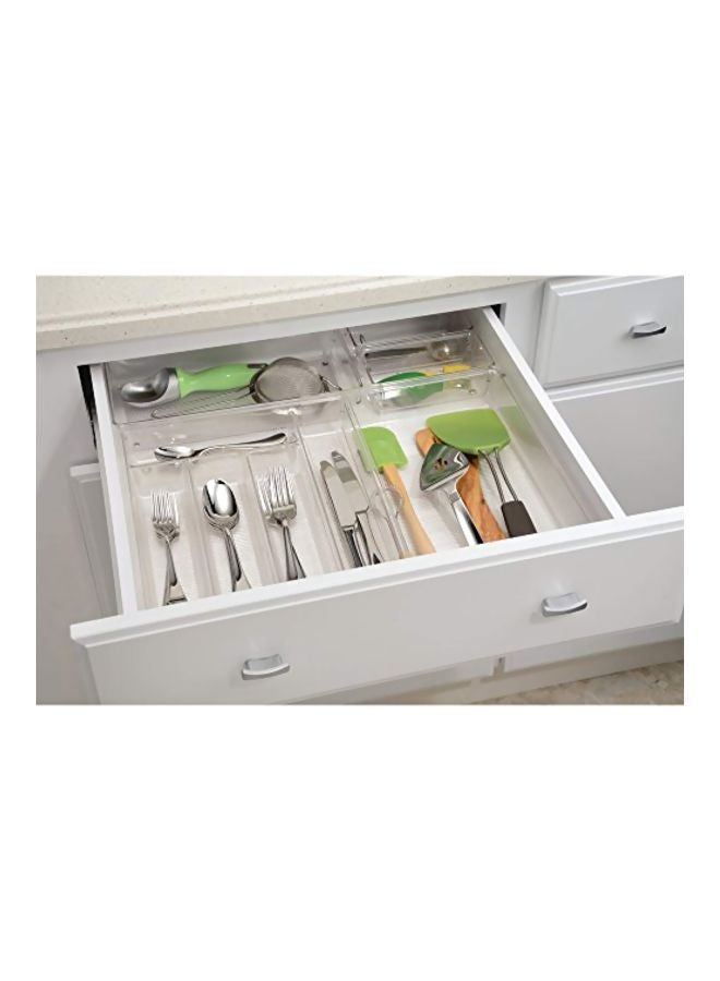 إنترديزاين منظم لينوس شفاف 6x12x2بوصة - Image 5