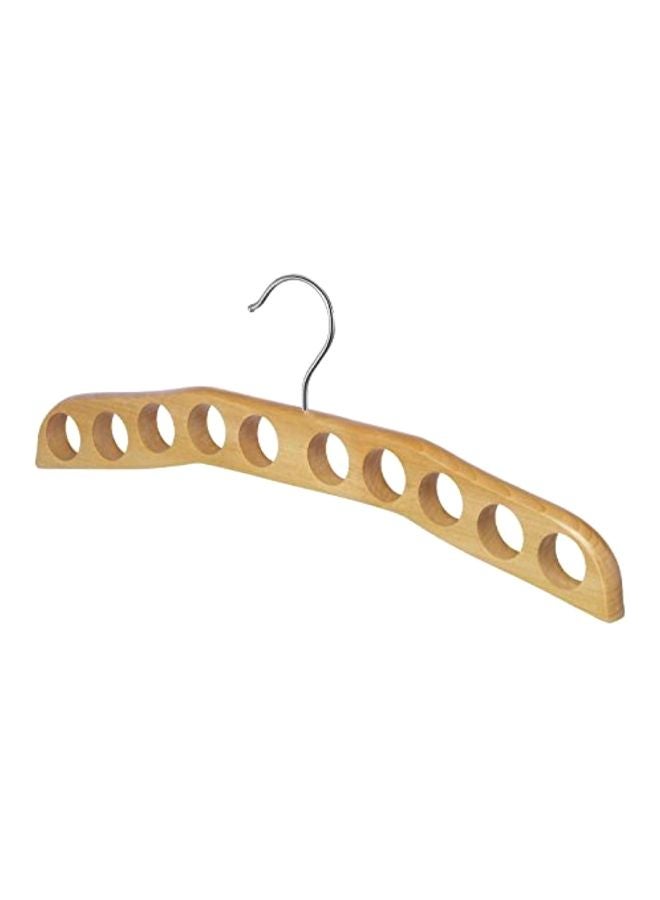 Whitmor - Wood Scarf Hanger Brown/Silver 1.9x43.5x15.2cm - Image 1