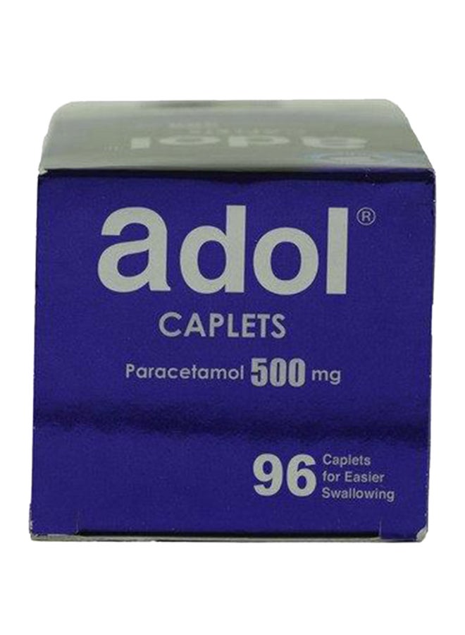 أدول - كبسولات باراسيتامول 500 مل غرام - 96 كبسولة - Image 1