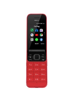 NOKIA 2720 Flip Phone Dual SIM Red 512MB RAM 4GB 4G LTE  - Image 2