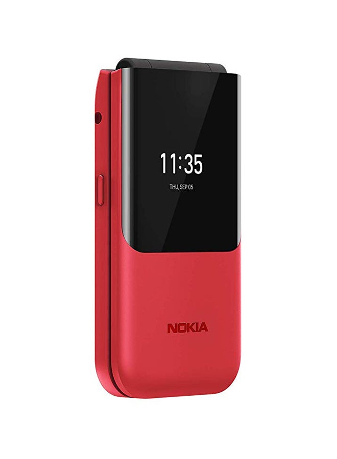NOKIA - 2720 Flip Phone Dual SIM Red 512MB RAM 4GB 4G LTE - Image 1