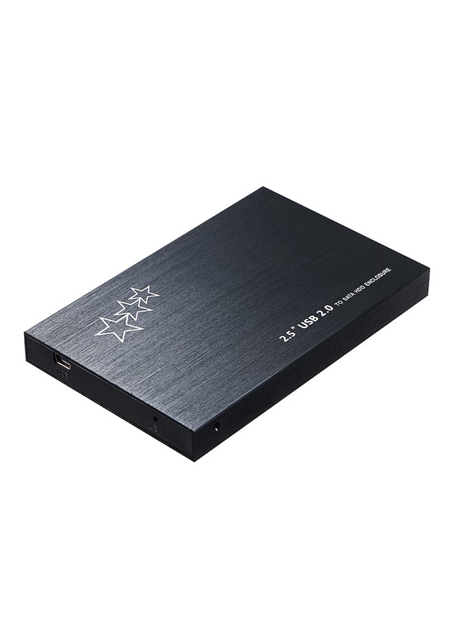 USB To Sata HDD Converter Enclosure Case With Accessory Black/Silver - Image 3