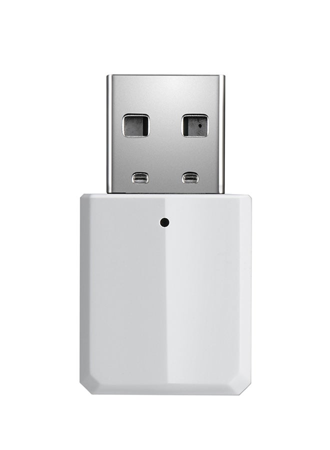 Zf-169 Bluetooth Receiver Transmitter 2-In-1 V6167W White  - Image 1