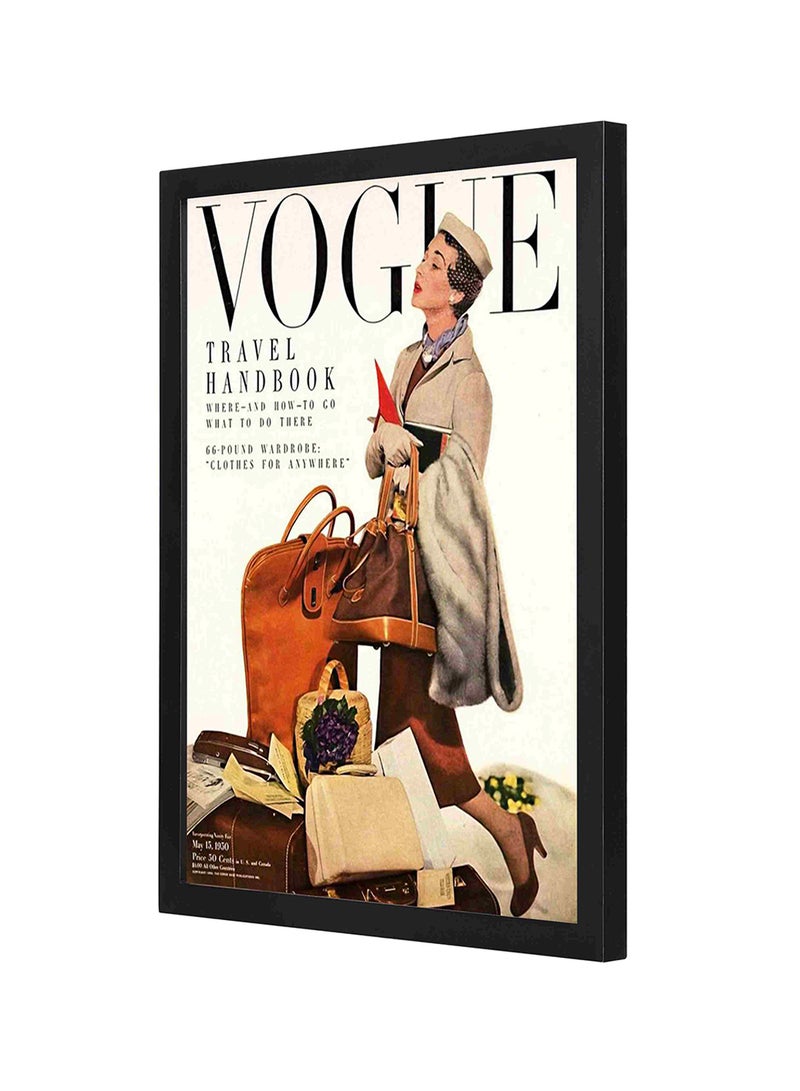 LOWHA Vogue Wall Art Multicolour 33 x 43cm  - Image 1