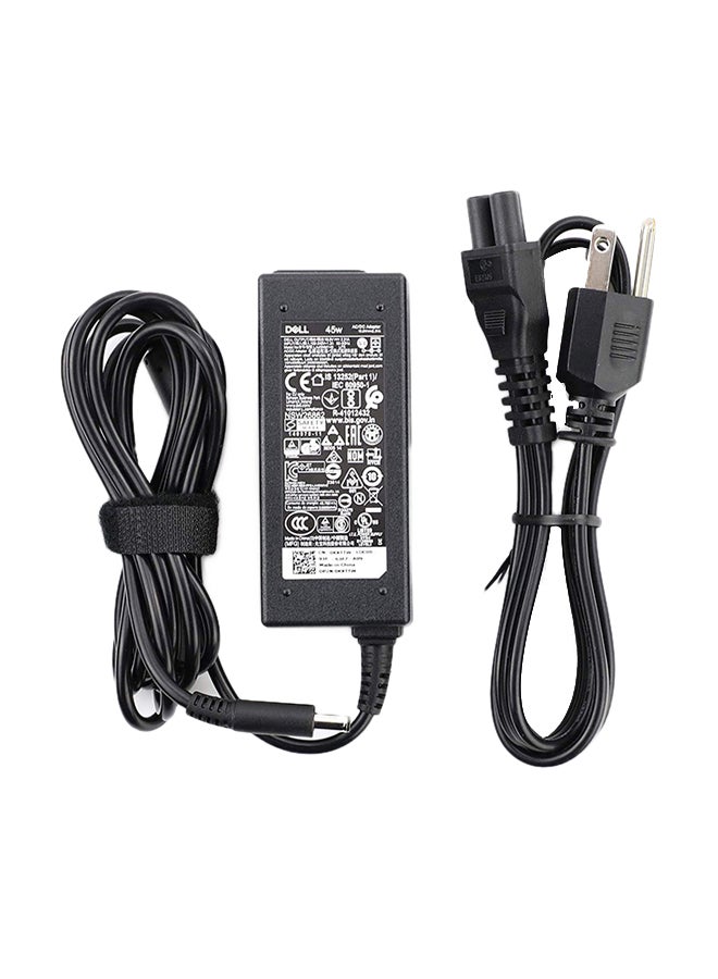 ديل شاحن كمبيوتر محمول لمحول تيار متردد أسود - Image 2