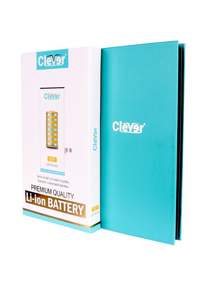 clever 2915.0 mAh Replacement Battery For Apple iPhone 8+ Black - Image 3