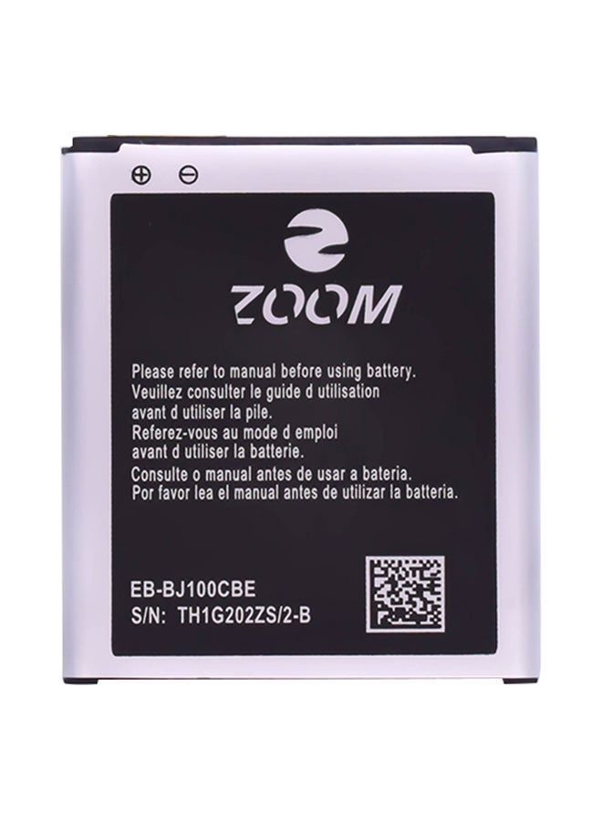 زوم - بطارية لهاتف سامسونج جالاكسي J1 1850.0 mAh أسود/ فضي - Image 1