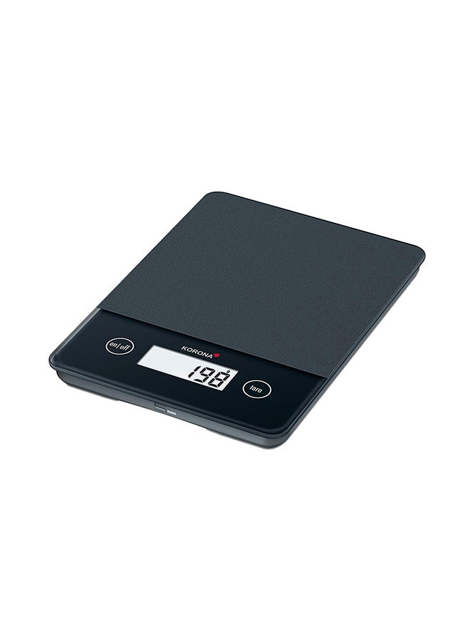 Kitchen Weighing Scale Black 26X35X5cm