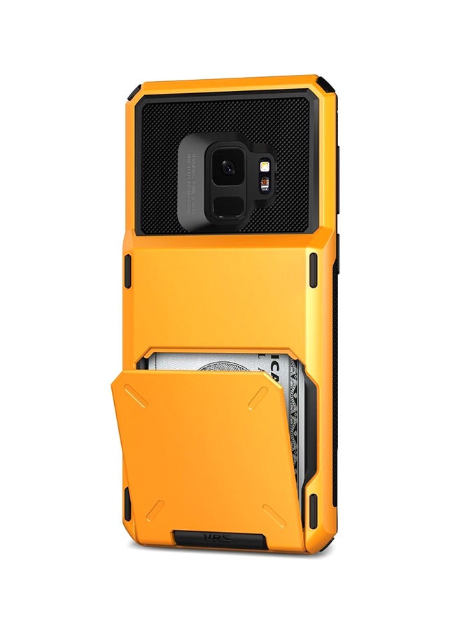 VRS Design Protective Case Cover For Samsung Galaxy S9 Volcanic Yellow  - Image 2