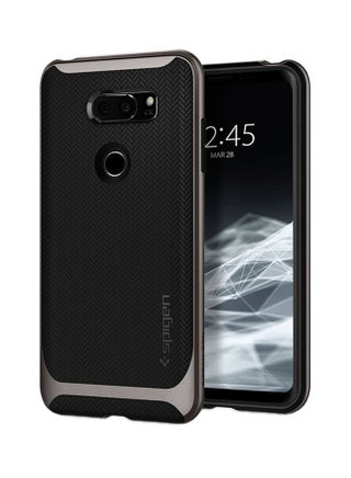 Protective Case Cover For LG V30 Grey/Black - v1580724296/N34194800A_1