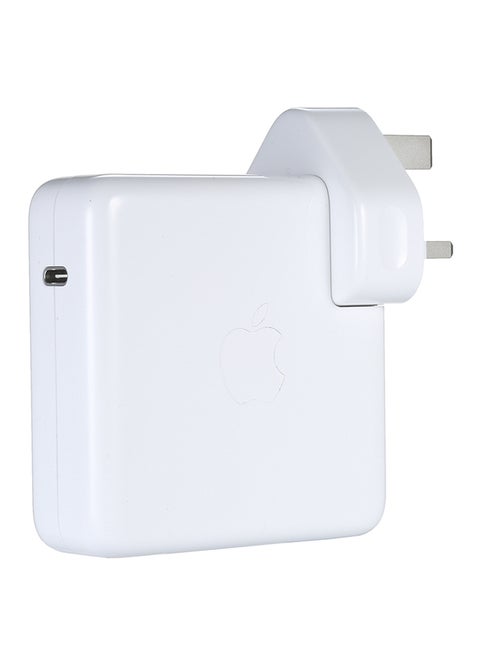 87W USB-C Power Adapter Compatible with Apple 15-Inch MacBook Pro White