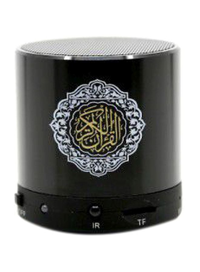 سندس مكبر صوت للأذان والموسيقى مع جهاز تحكم عن بعد أسود 