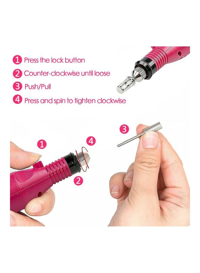 41-Piece Nail Arts Design Kit Multicolour - Image 4