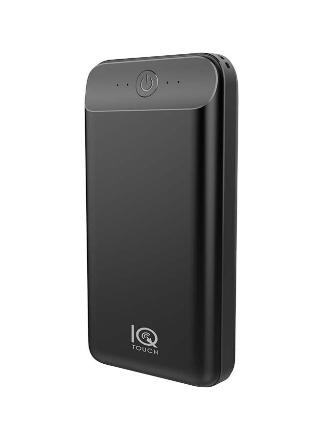 IQ TOUCH 20000.0 mAh Dual USB Power Bank With Power Delivery Mate Black 