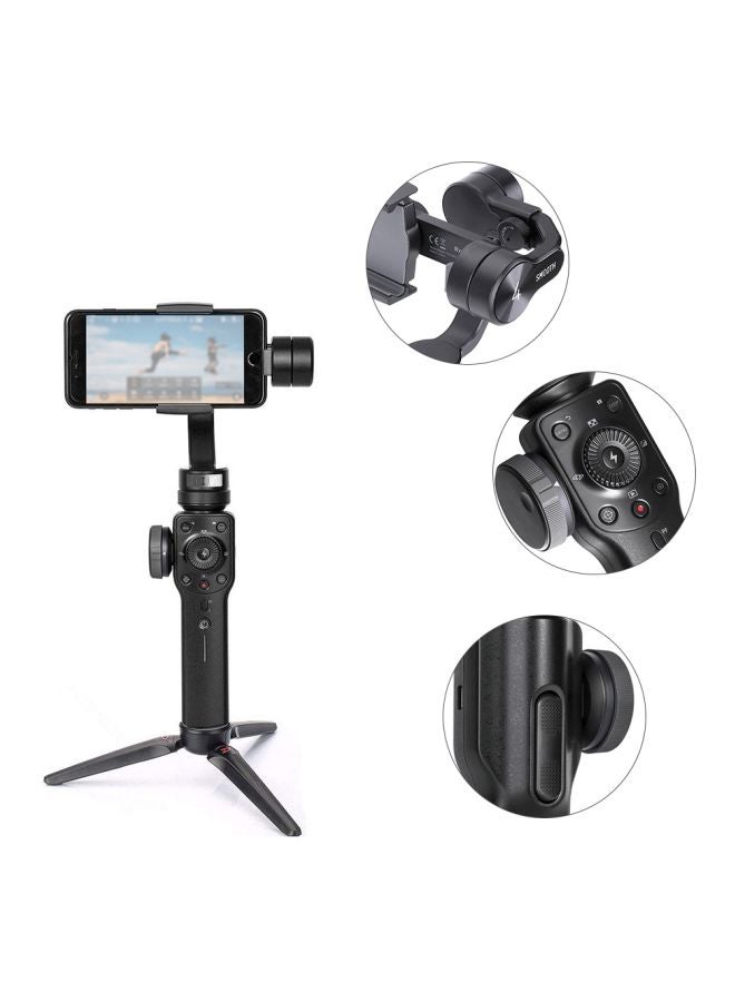 Generic - 3-Axis Handheld Brushless Gimbal Stabilizer Black - Image 1