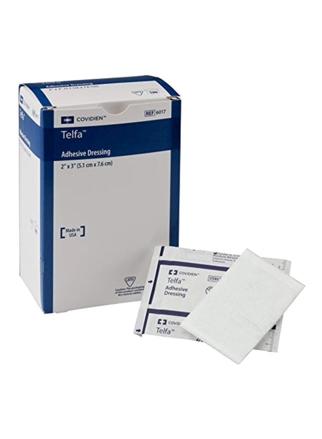 COVIDIEN Pack Of 100 Telfa Adhesive Dressing 