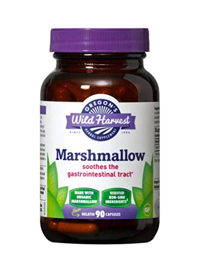 Oregon's Wild Harvest Marshmallow Root Herbal Supplement - 90 Capsules 