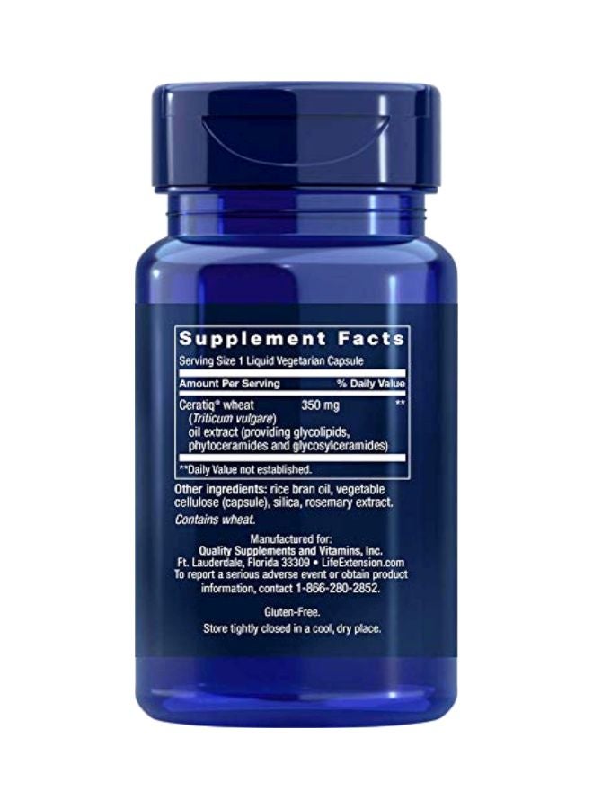 Life Extension Skin Restoring Ceramides Dietary Supplement - 30 Veg Capsules - Image 2