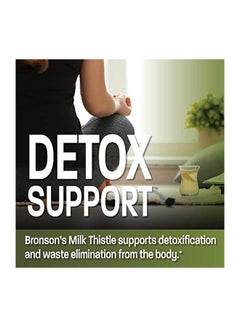 Bronson Milk Thistle Dietary Supplement 1000mg - 120 Capsules  - Image 4