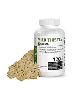 Bronson Milk Thistle Dietary Supplement 1000mg - 120 Capsules  - Image 5