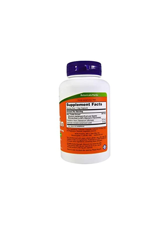 Now Foods Silymarin Dietary Supplement 300 mg - 100 Capsules  - Image 2