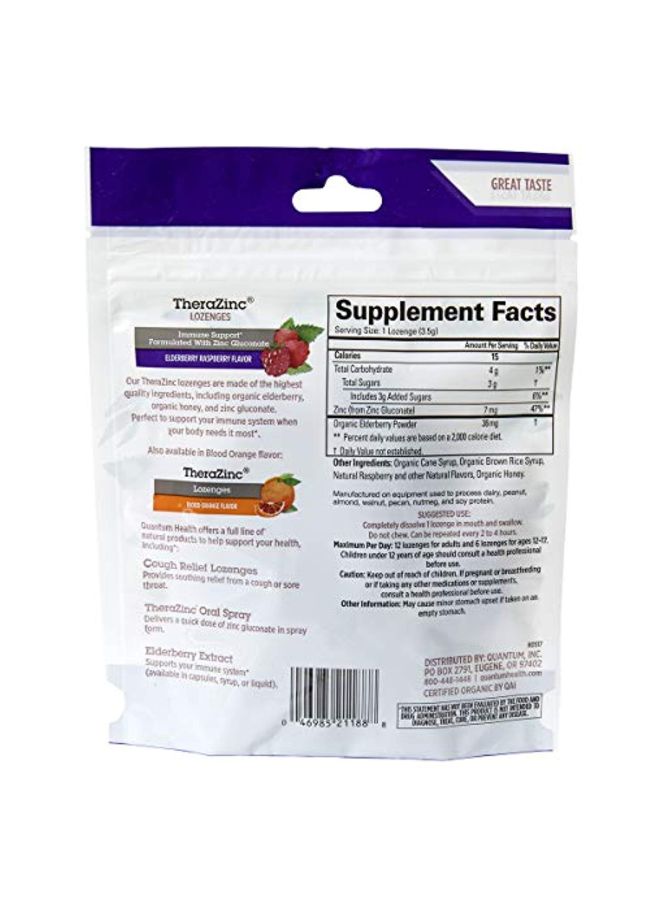 Quantum TheraZinc Dietary Supplement - 18 Lozenges - Image 4