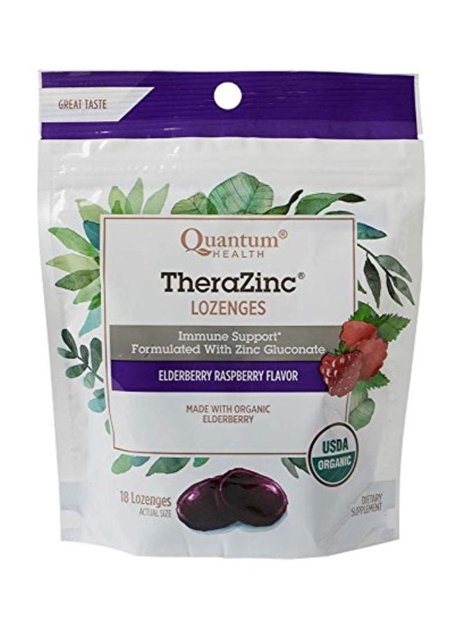 Quantum TheraZinc Dietary Supplement - 18 Lozenges - Image 1
